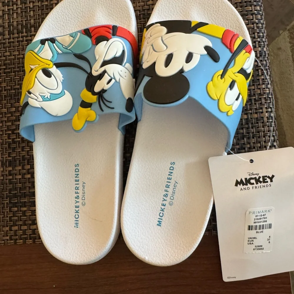 Disney Mickey & Friends Sandals - Blue and Yellow - Picture 2 of 4
